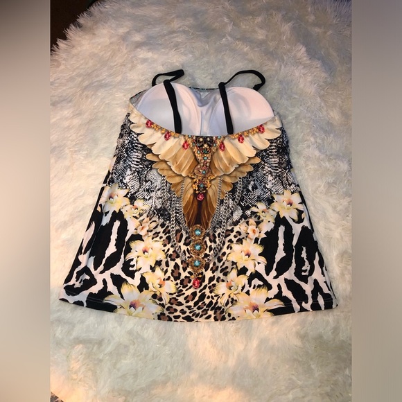 ✨VENUS Animal print Tankini with Graphic Embellishments✨ - Picture 8 of 16